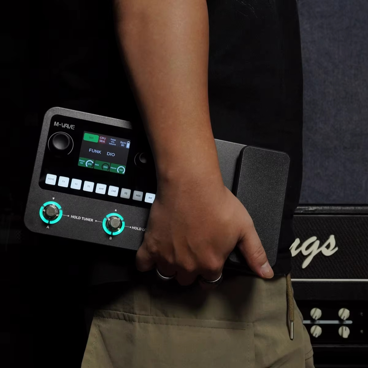 Looper Pedal Guitar - M-VAVE MK-20 Guitar and Bass Multi-Effect