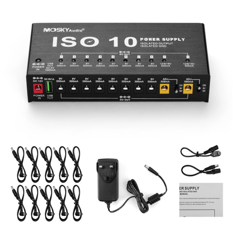 Looper Pedal Guitar - Mosky Audio Guitar Effect Pedal Processsor