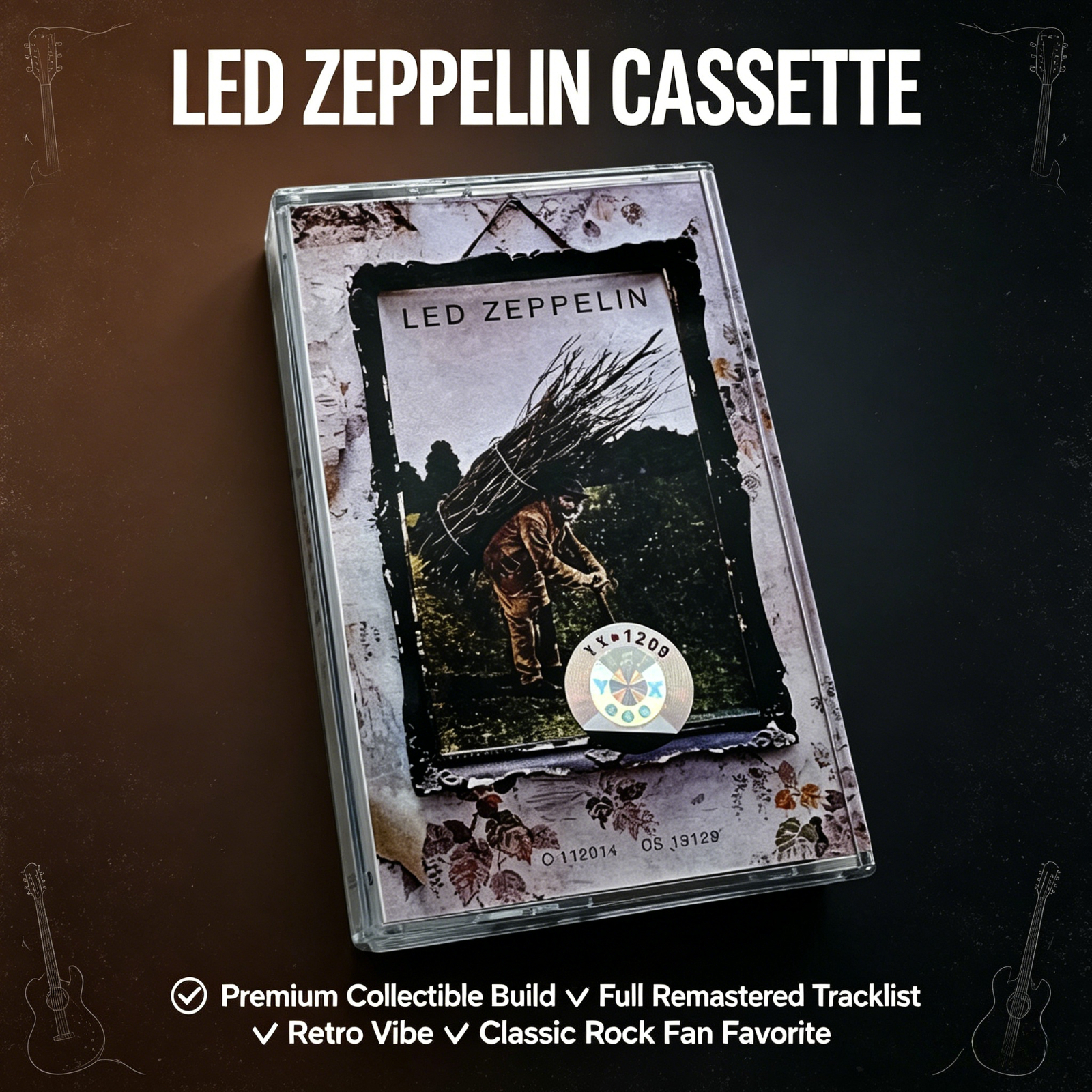 Audio Musically - Led Zeppelin IV Classic Rock Cassette