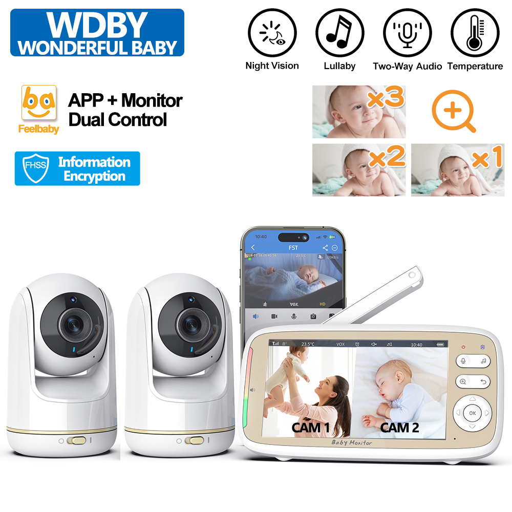VB803 PRO Baby Monitor with 2p – Audio X Music recenzja i cena