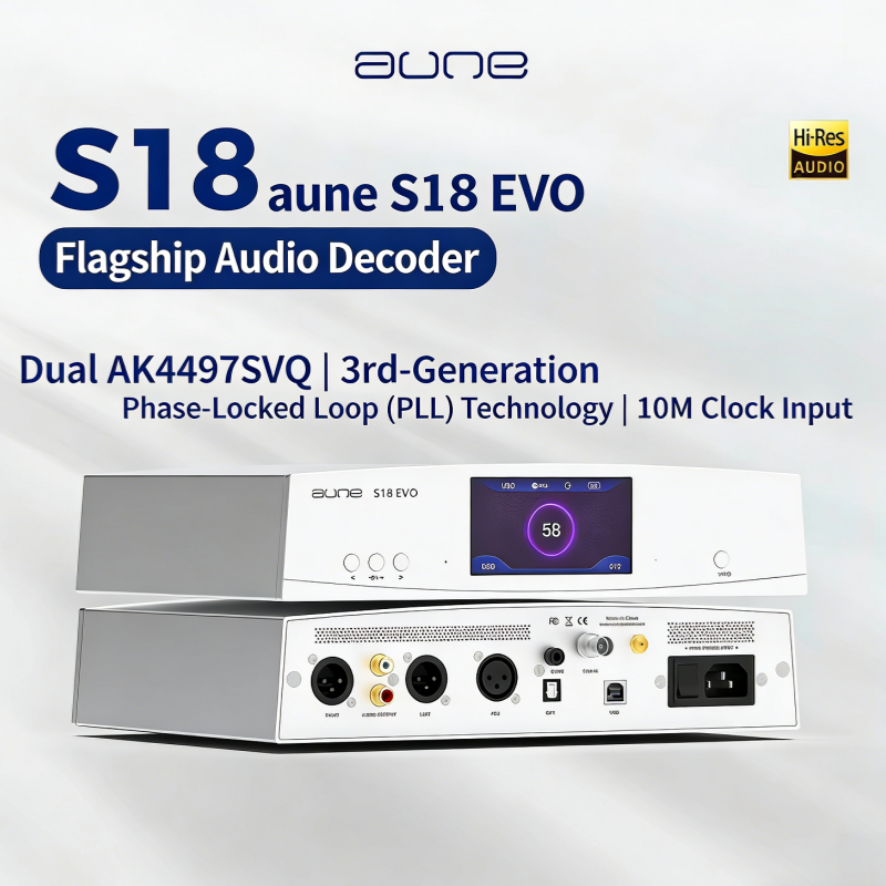 AUNE S18 Evo Dual AK4497Refere – Cable Xlr Balanced recenzja i cena
