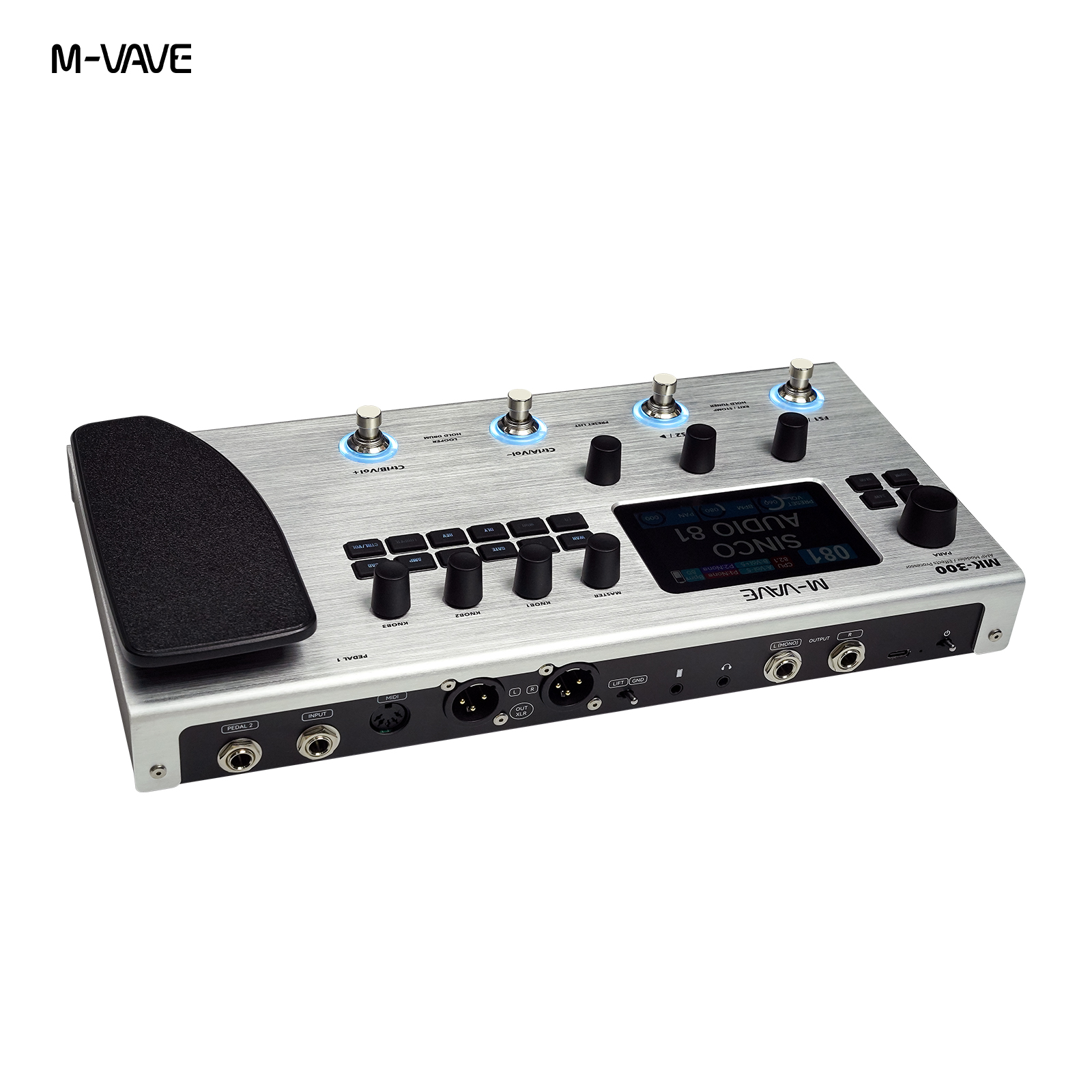M-VAVE MK-300 Multi-Function G – Looper Pedal Guitar recenzja i cena