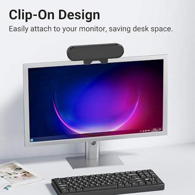 Portable Clip-on USB Soundbar  – Audio Music Online Free recenzja i cena