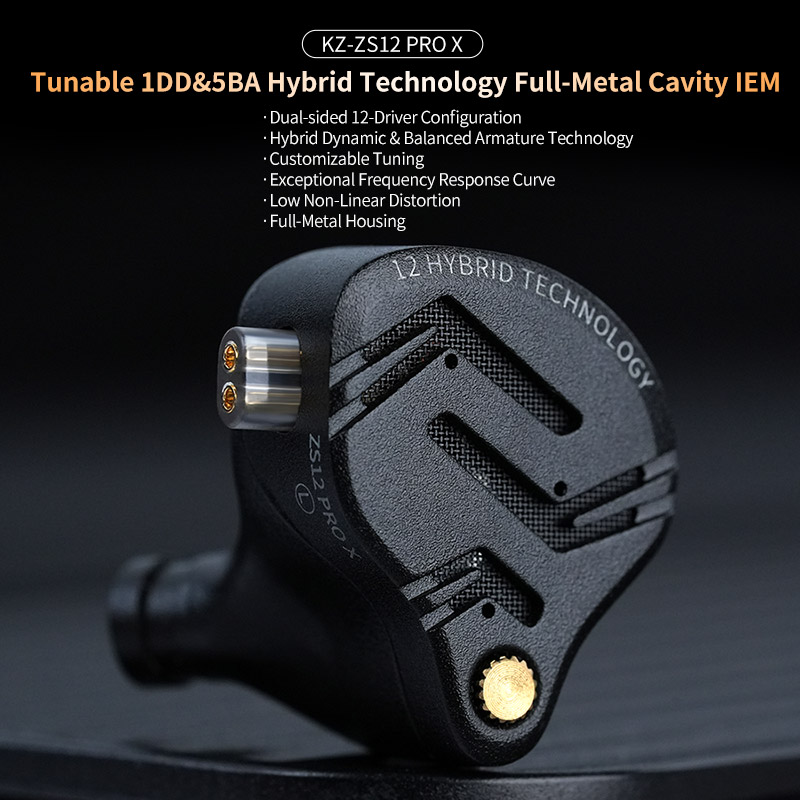 KZ ZS12 PRO X Metal Earphones  – Audio X Music recenzja i cena