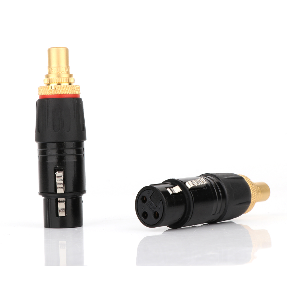 2PC NEUTRIK XLR male to RCA Fe – Cable Xlr Balanced recenzja i cena
