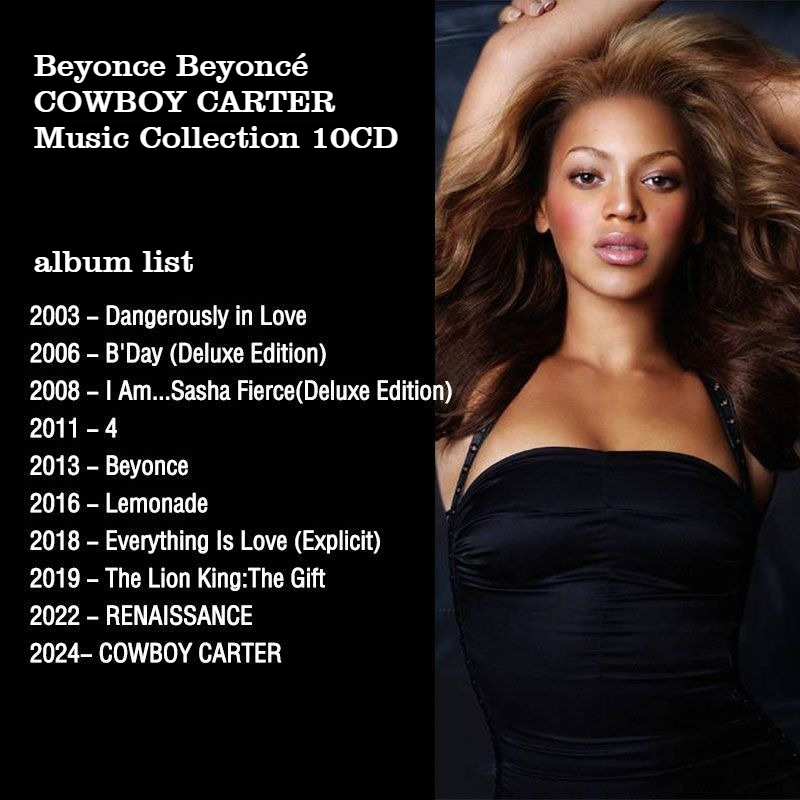 Beyonce 10CD Music Album Colle – Audio Musically recenzja i cena