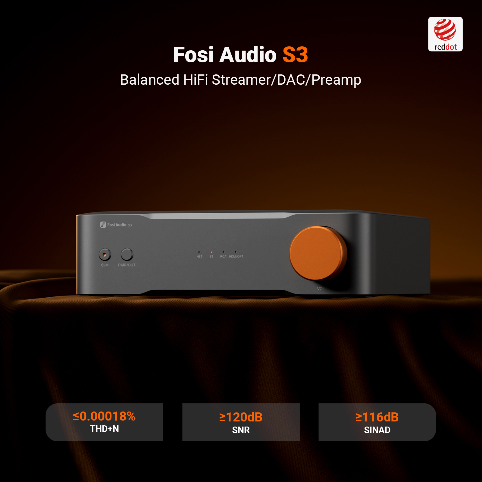 Fosi Audio Hi-Res Music Stream – Audio Music Mp3 recenzja i cena