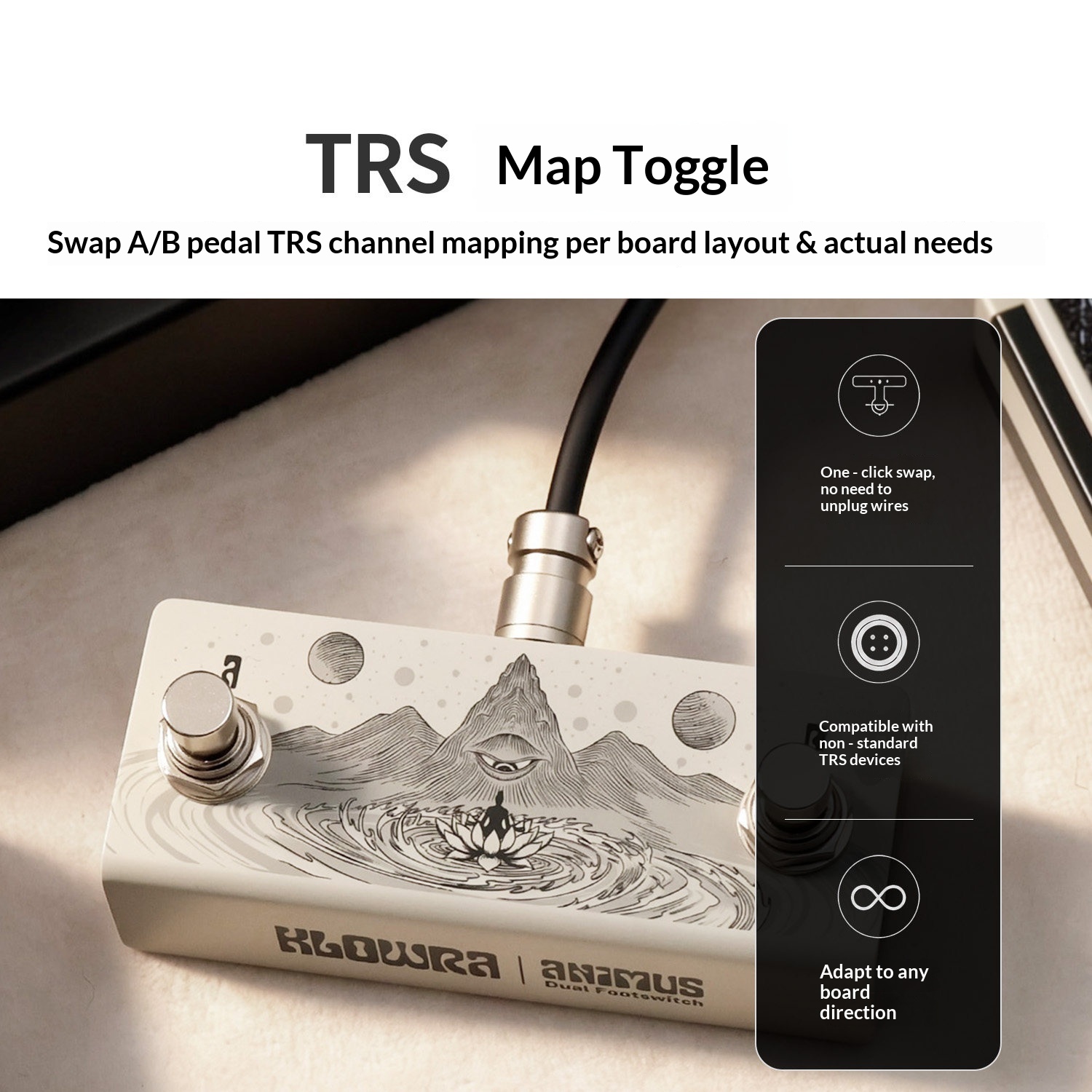 KLOWRA Animus Dual Momentary F – Looper Pedal Guitar recenzja i cena