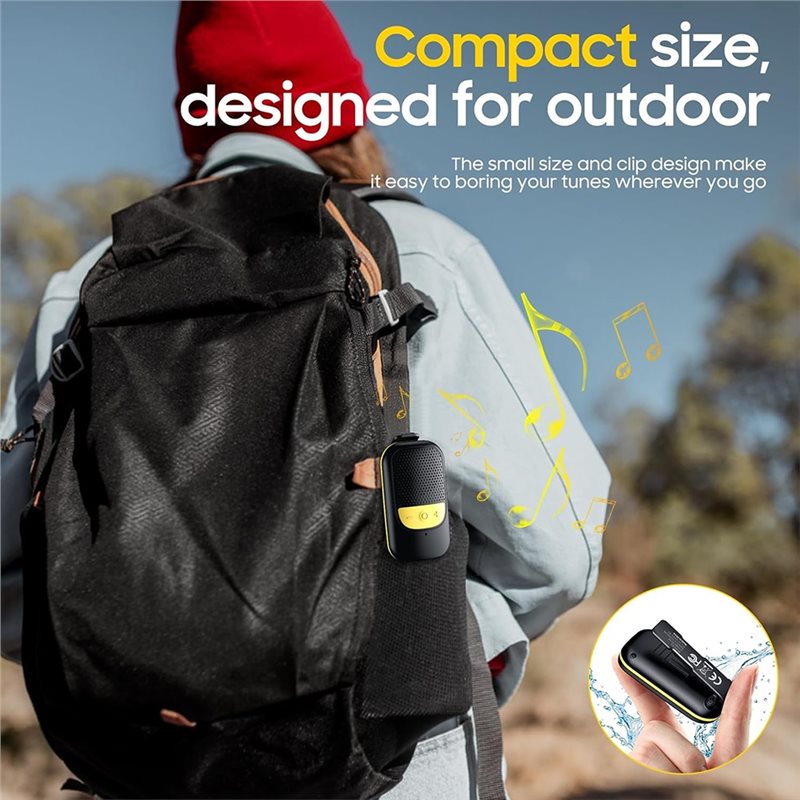 B68C Clip-On Portable Bluetoot – Audio Music Online Free recenzja i cena