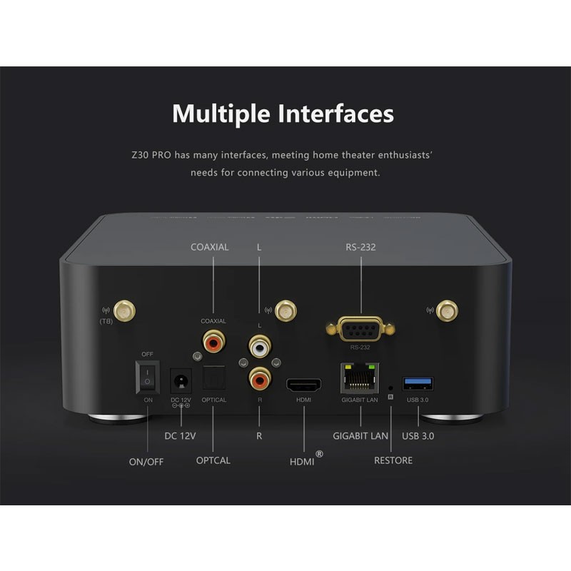 ZIDOO Z30 PRO 8K Music Player  – Audio X Music recenzja i cena