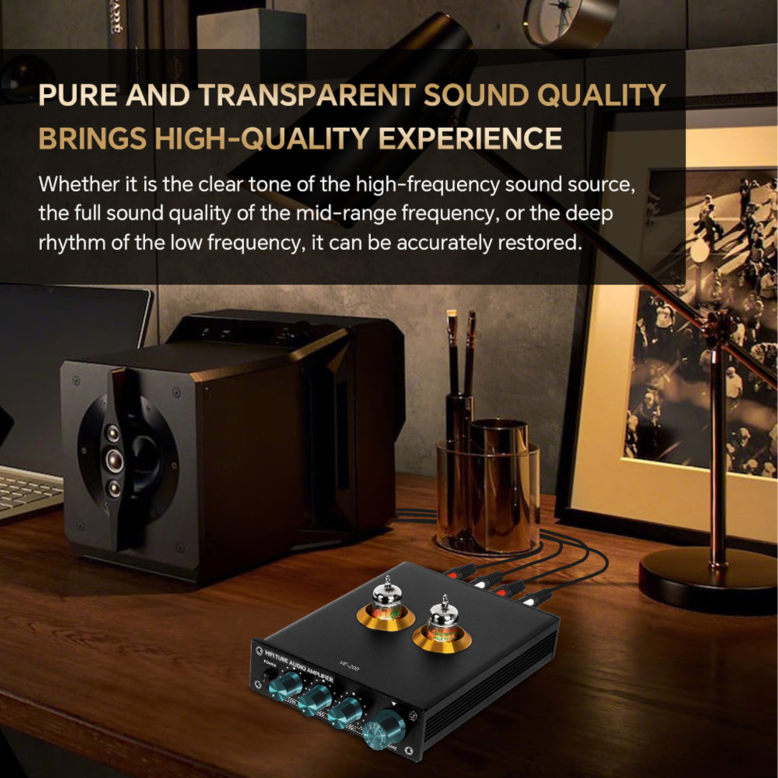 Audio HiFi Vacuum Tube 3-Band  – Mp3 Audio Music Youtube recenzja i cena