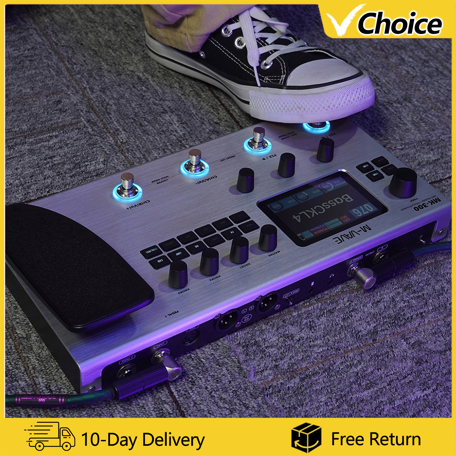 M-VAVE Guitar Multi-Effect Pro – Looper Pedal Guitar recenzja i cena