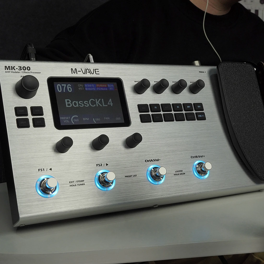 M-VAVE Guitar Multi-Effect Pro – Looper Pedal Guitar recenzja i cena