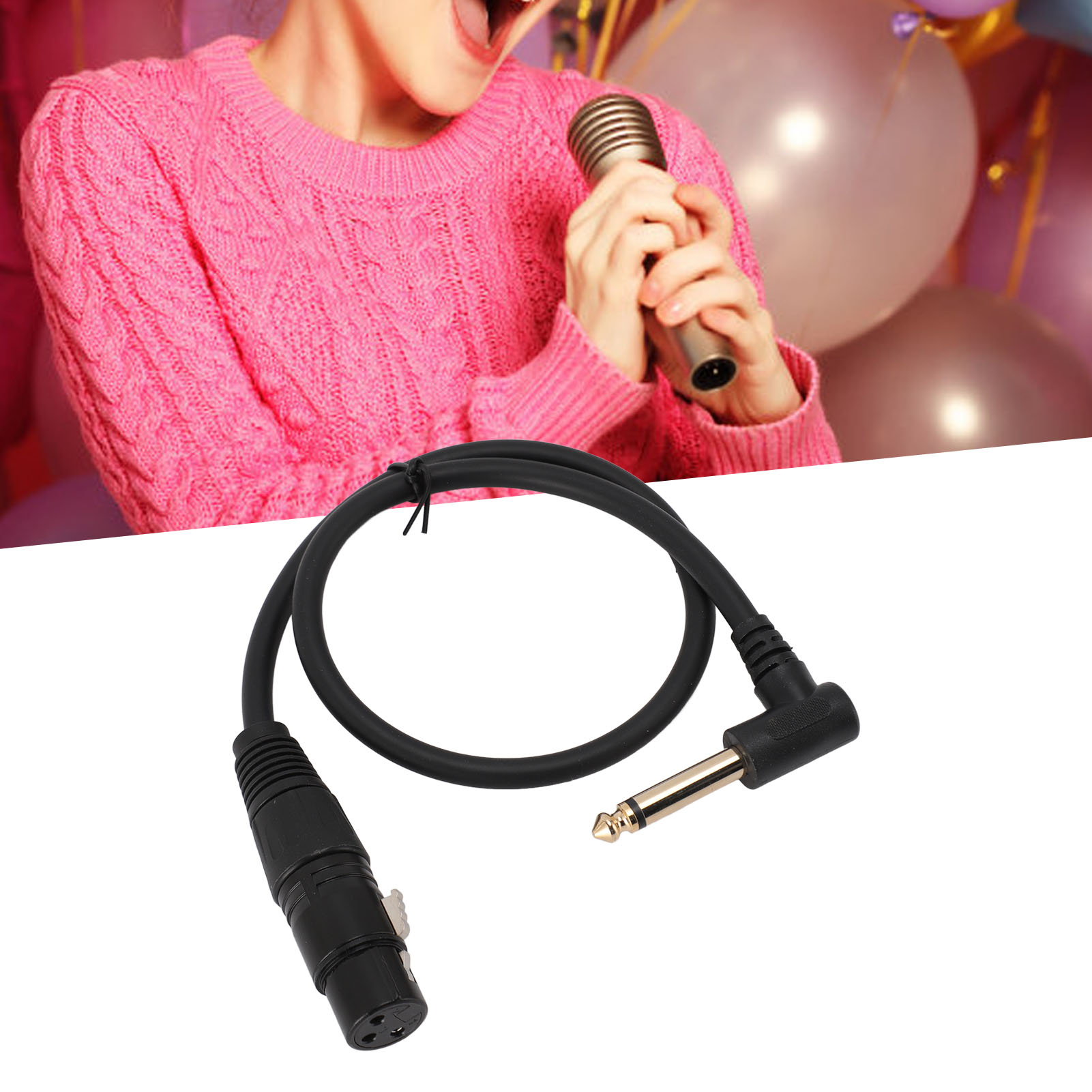 XLR Female To 6.35mm Cable Bal – Cable Xlr Balanced recenzja i cena