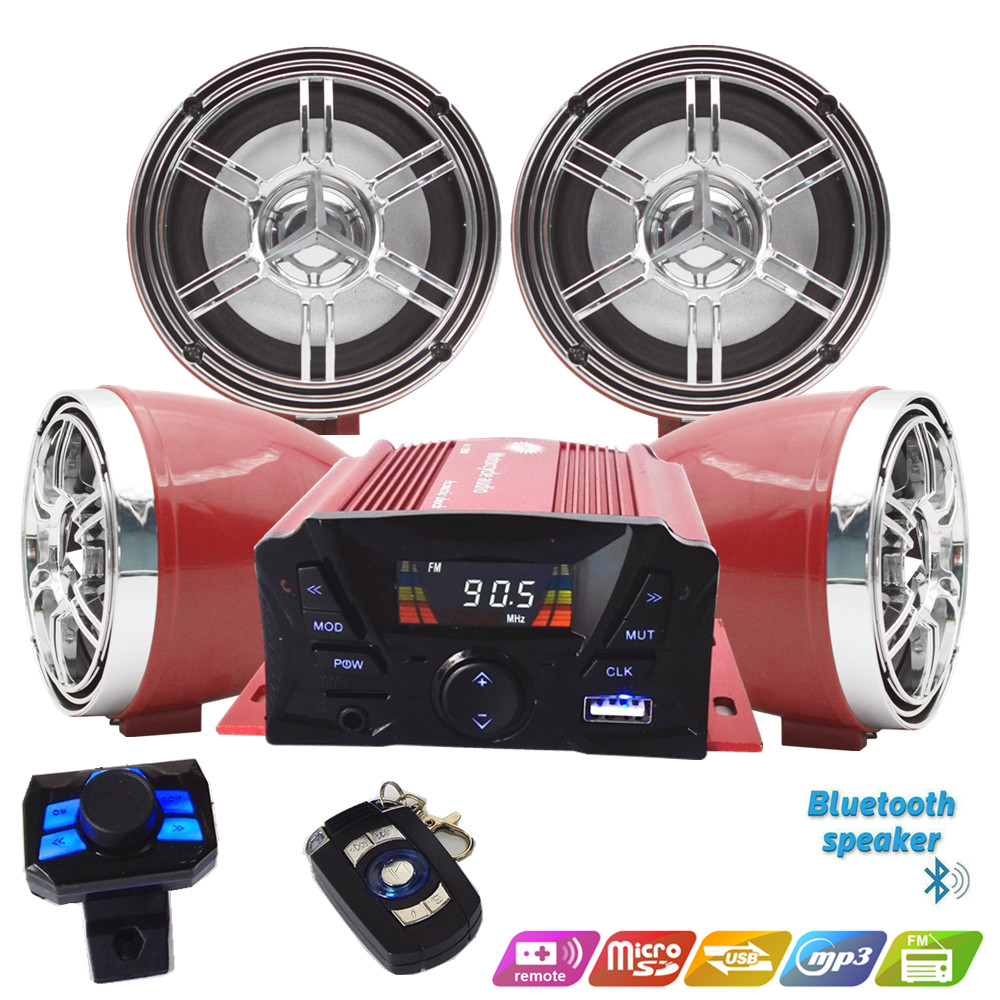 12V 4 Channel UTV ATV Golf Car – Audio Music Mp3 recenzja i cena