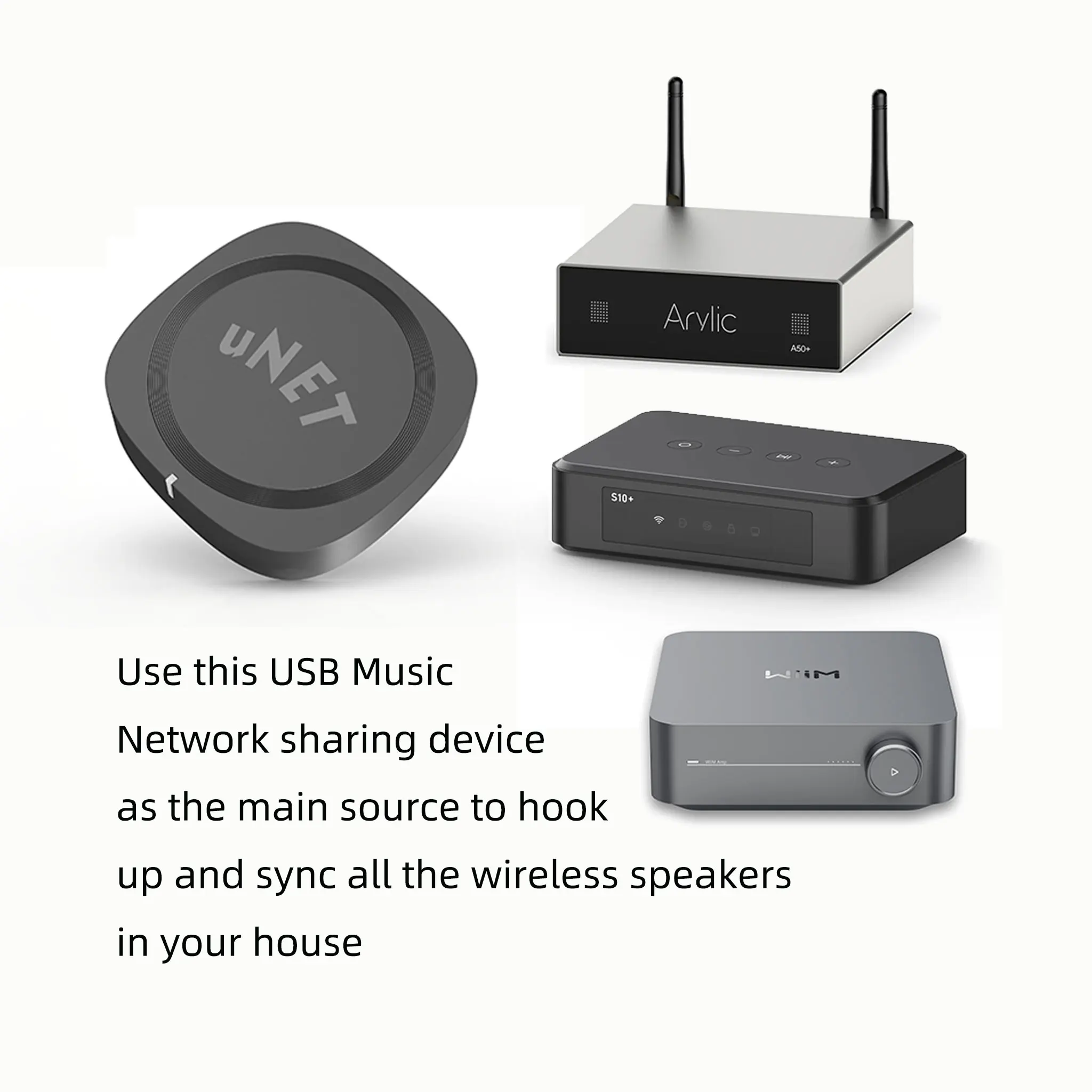 Audiocast uNET - USB Music Net – Audio Music Network recenzja i cena