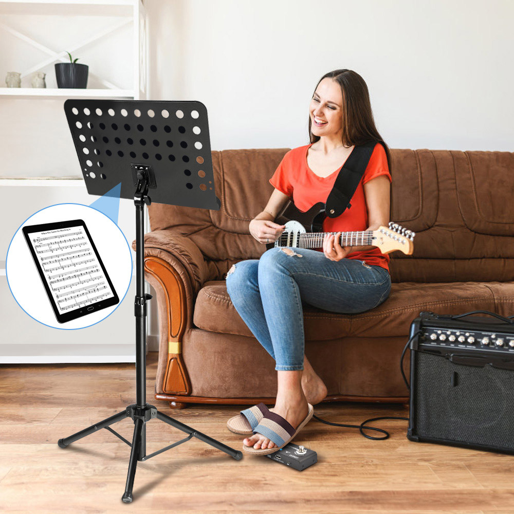 Lekato Wireless Bluetooth Page – Looper Pedal Guitar recenzja i cena