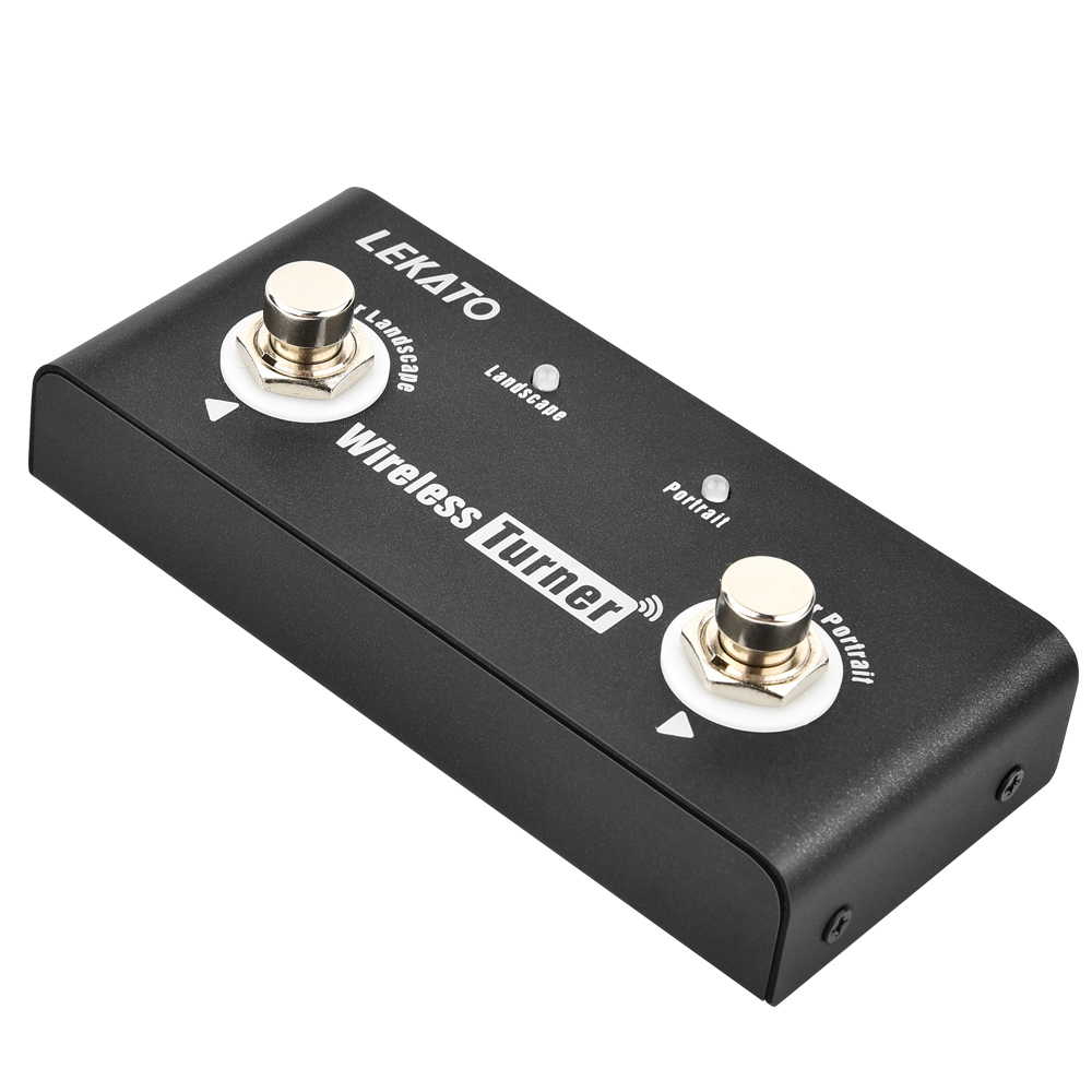Lekato Wireless Bluetooth Page – Looper Pedal Guitar recenzja i cena