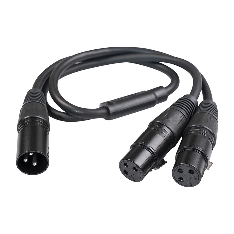 50cm XLR Splitter Cable Male t – Cable Xlr Balanced recenzja i cena