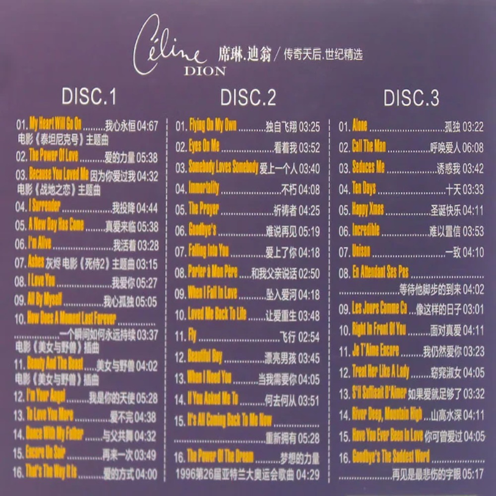 Celine Dion CD Album | Western – Audio Music New Song recenzja i cena