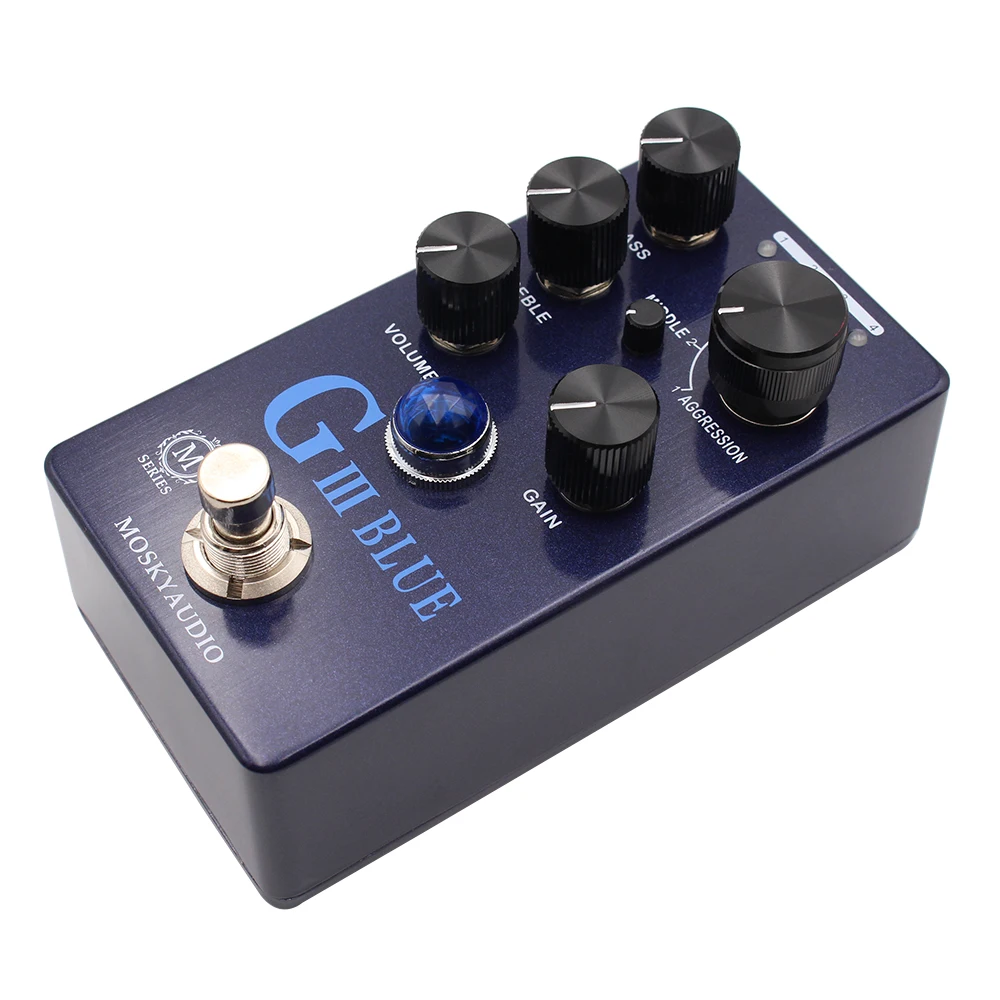 Mosky G III BLUE Overdrive Dis – Looper Pedal Guitar recenzja i cena