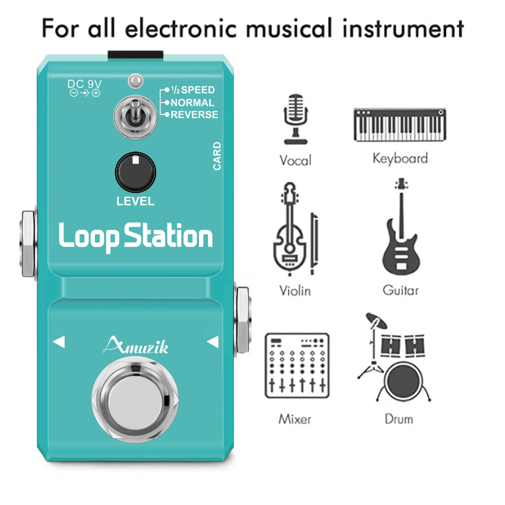 Amuzik Guitar Bass Keyboard Rh – Looper Pedal Guitar recenzja i cena