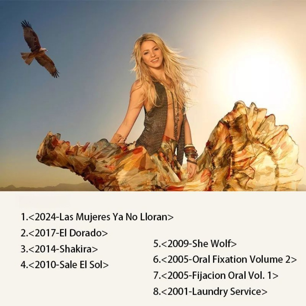 Shakira Music Album Collection – Audio Music New Song recenzja i cena