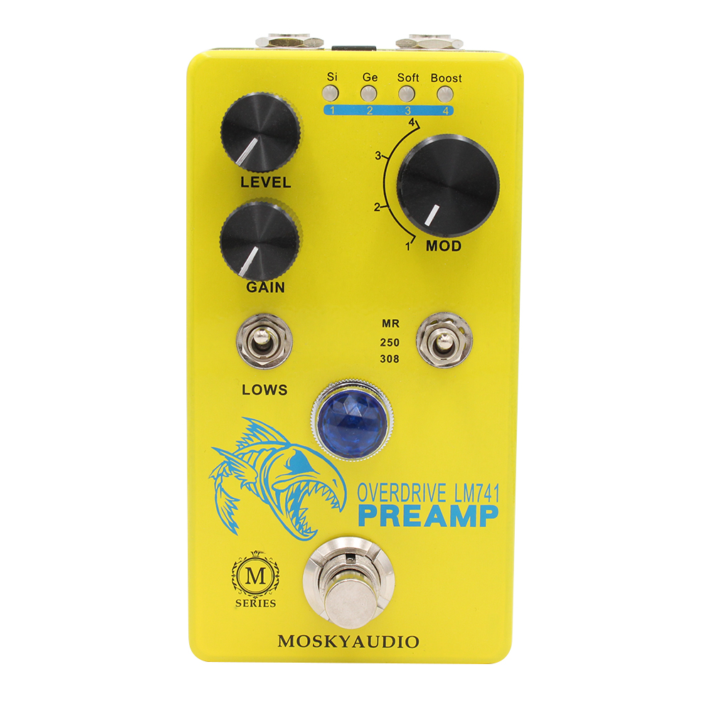 MOSKY LM741 Preamp Guitar Peda – Looper Pedal Guitar recenzja i cena