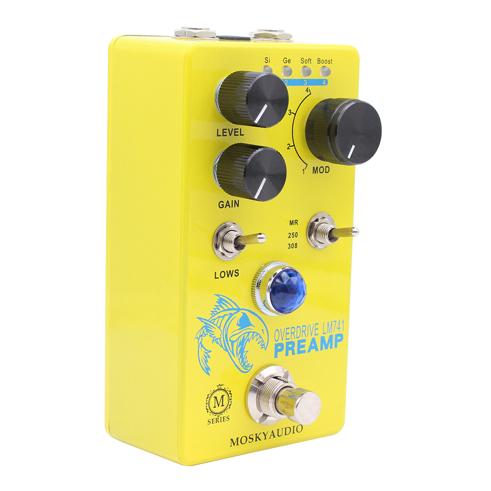 MOSKY LM741 Preamp Guitar Peda – Looper Pedal Guitar recenzja i cena