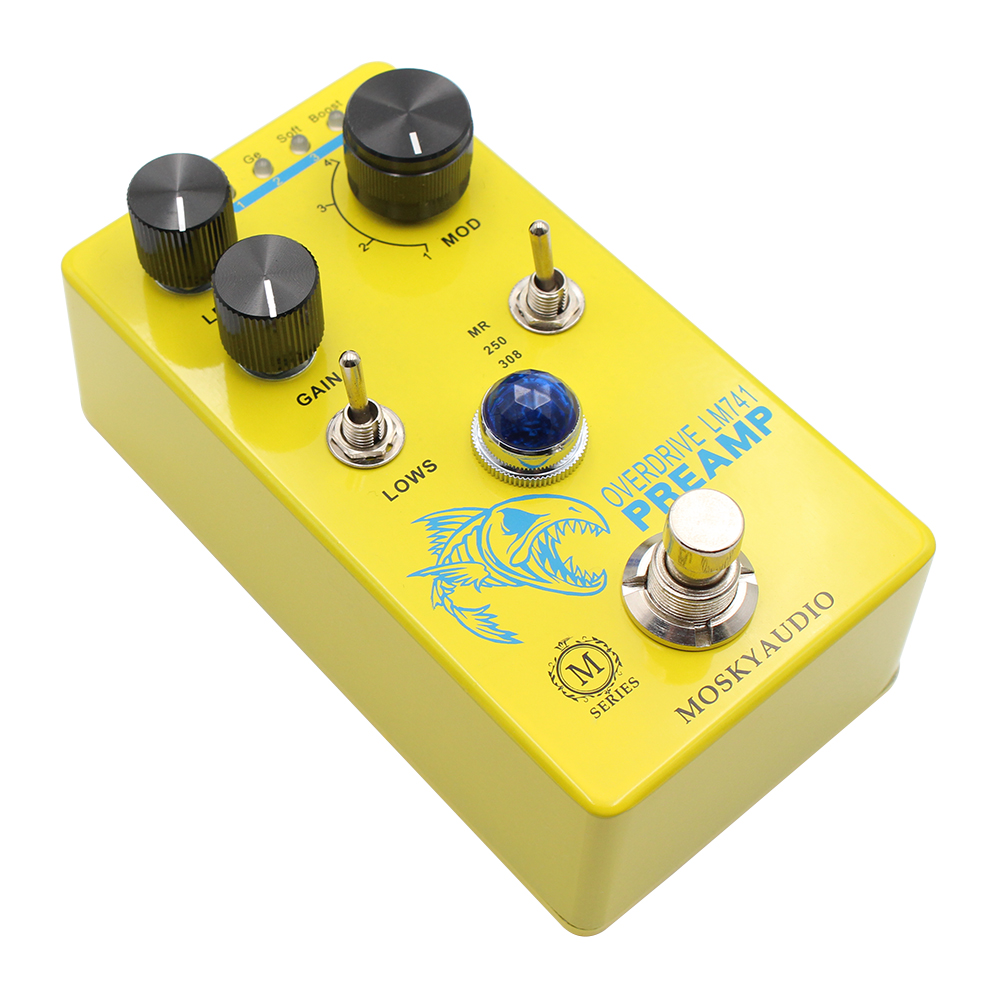 MOSKY LM741 Preamp Guitar Peda – Looper Pedal Guitar recenzja i cena