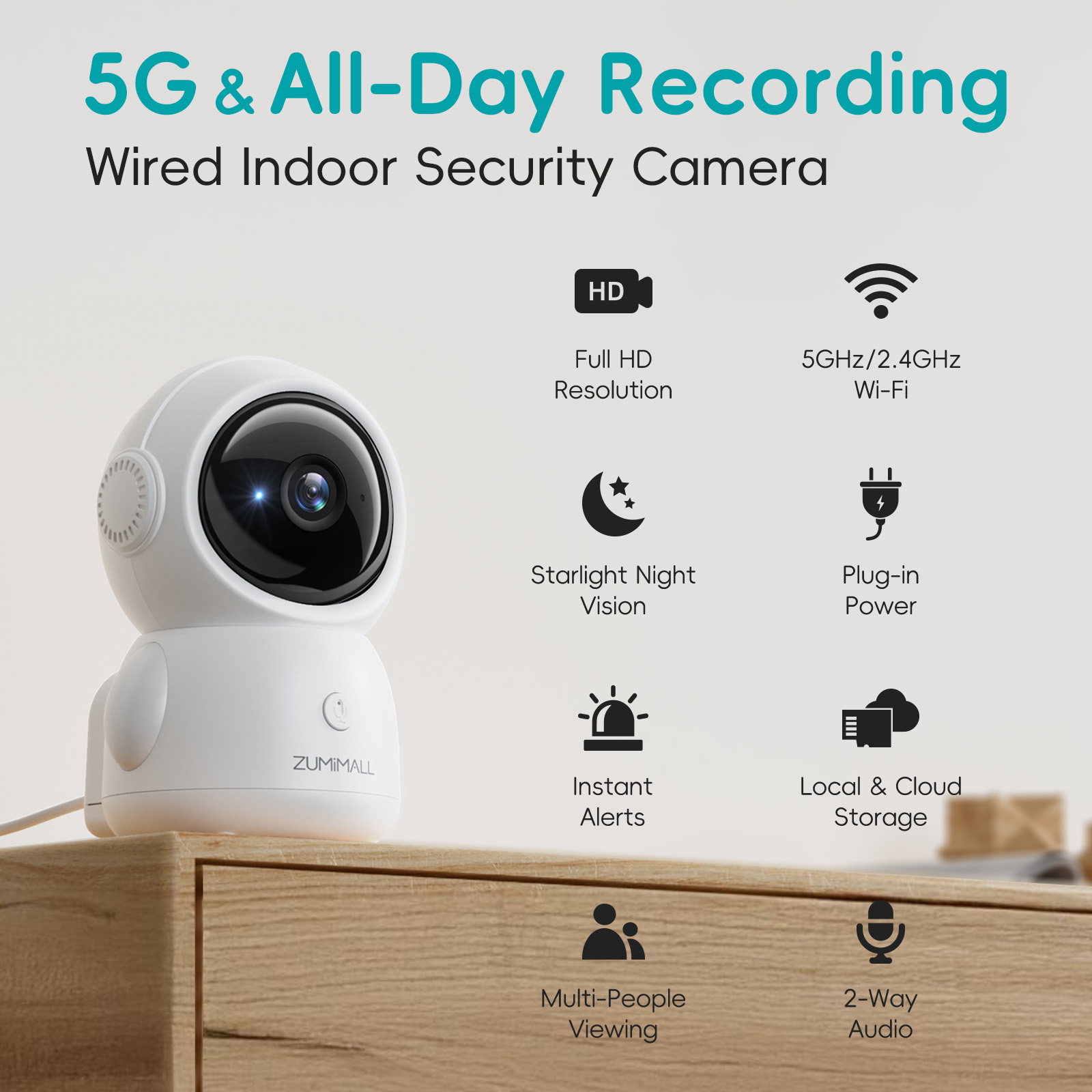 ZUMIMALL APP Wired security Ca – Audio Music Network recenzja i cena