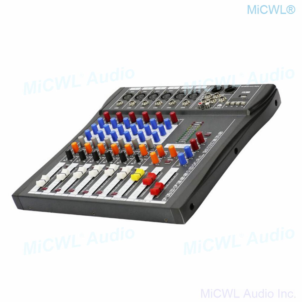 Audio-Mixer MiCWL 6 Channel Bl – Audio Music Mp3 recenzja i cena