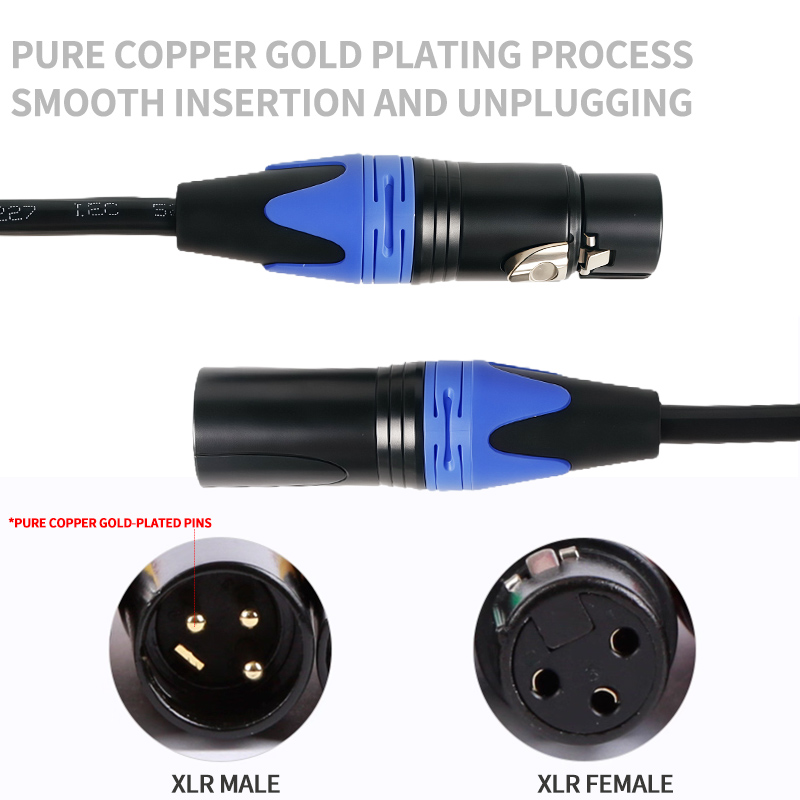 XLR Microphone Cable 3-Pin Mal – Cable Xlr Balanced recenzja i cena