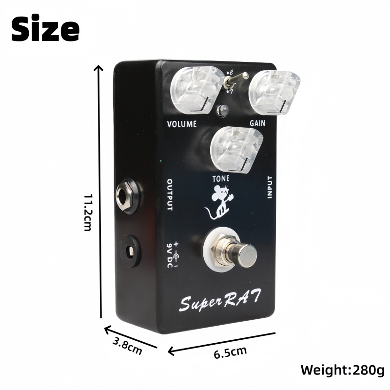 Mosky Super RAT Guitar Effect  – Looper Pedal Guitar recenzja i cena
