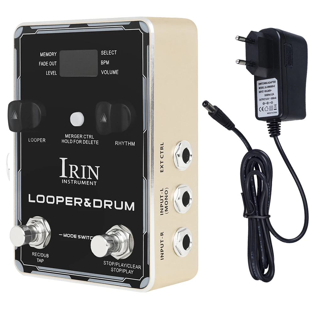 IRIN XS-04 Loop Recording Guit – Looper Pedal Guitar recenzja i cena