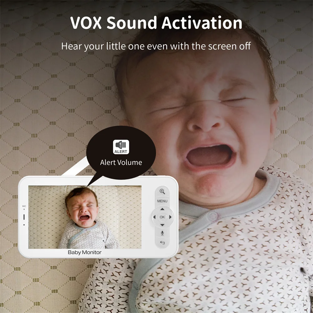 Babystar 5 Inch Wifi Baby Moni – Audio Music Network recenzja i cena