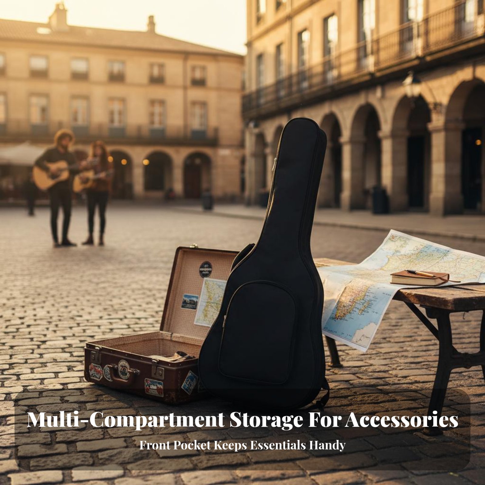 41 Inch Guitar Case Adjustable – Guitar Strap Padded recenzja i cena