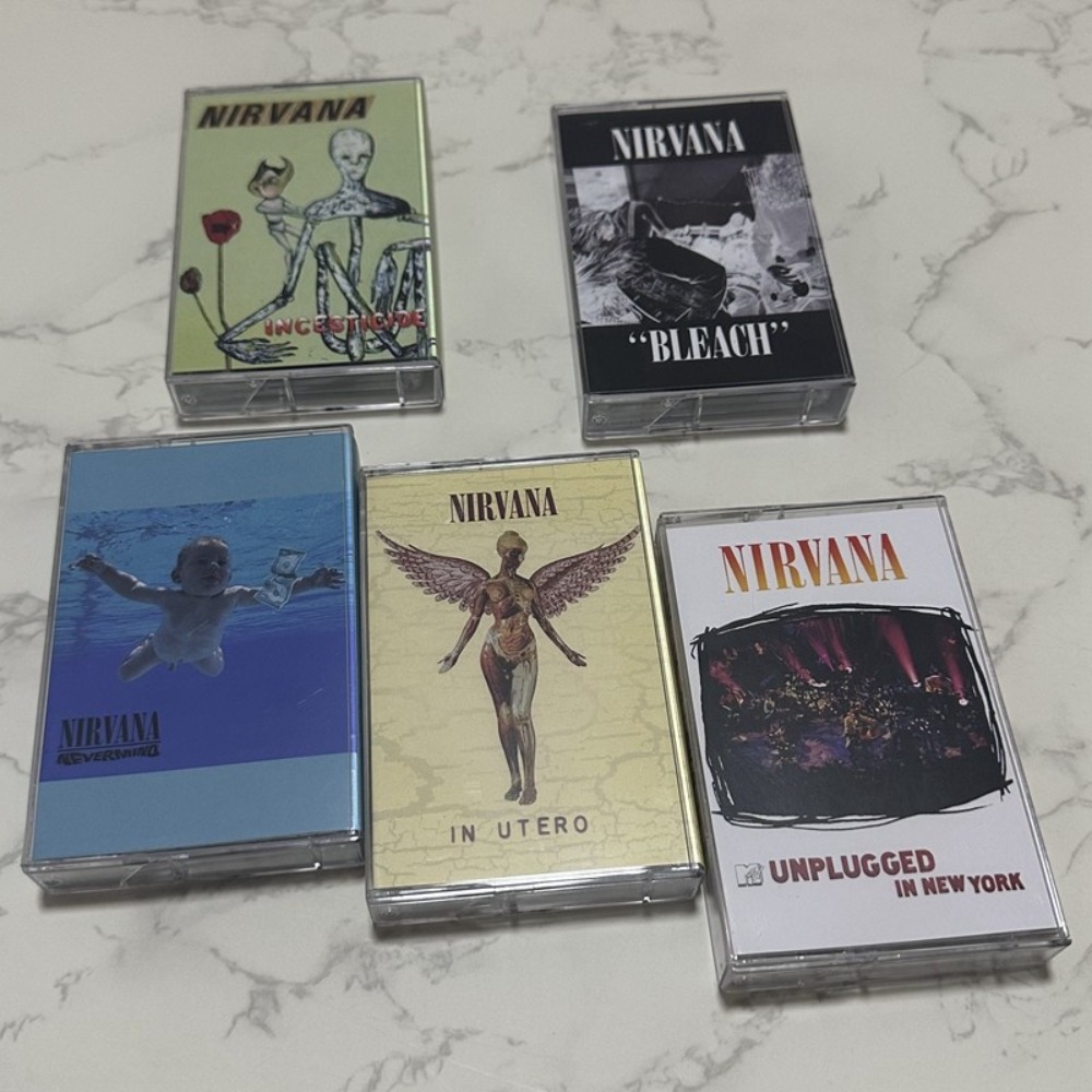 Nirvana Cassette Tape Rock Eng – Audio Music New Song recenzja i cena