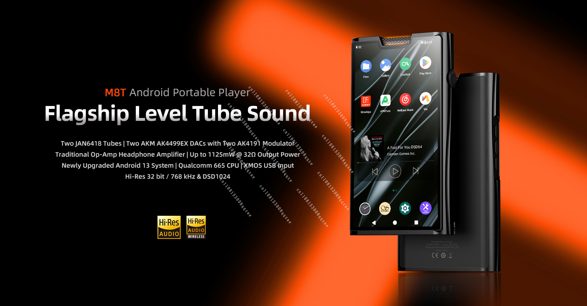 M8T Flagship Tube Android Port – Mp3 Audio Music Youtube recenzja i cena