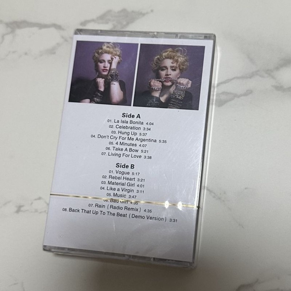 Madonna Retro Tape Cassette |  – Audio Music New Song recenzja i cena