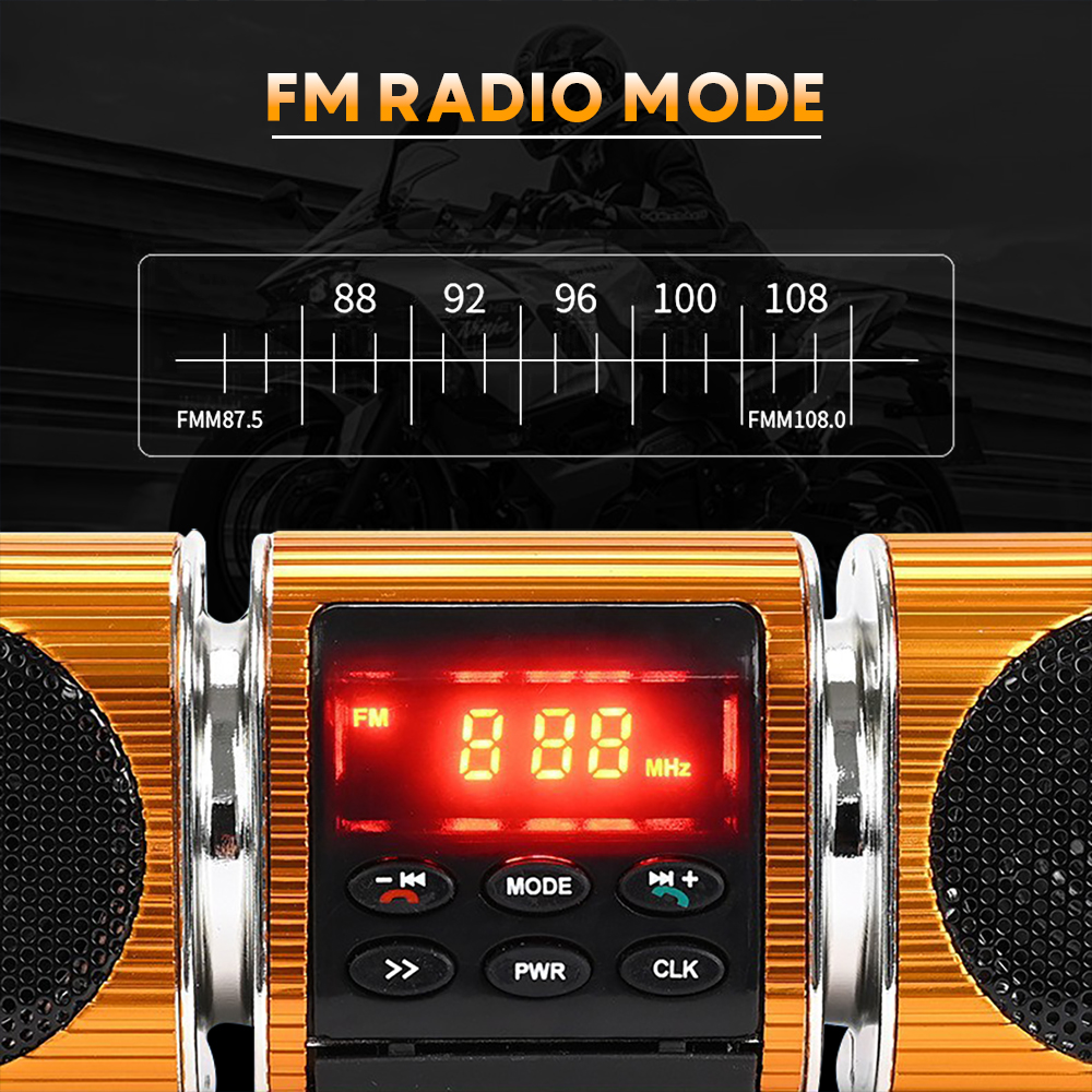 Motorcycle Audio FM Radio, USB – Audio Music Mp3 recenzja i cena
