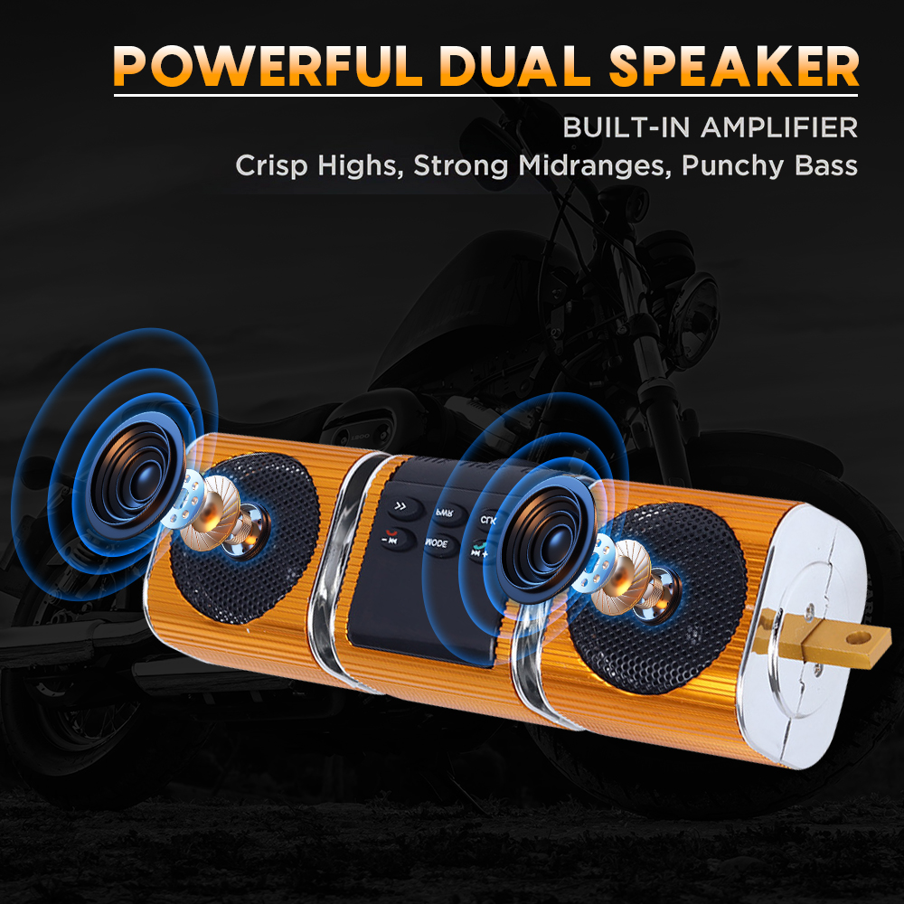 Motorcycle Audio FM Radio, USB – Audio Music Mp3 recenzja i cena