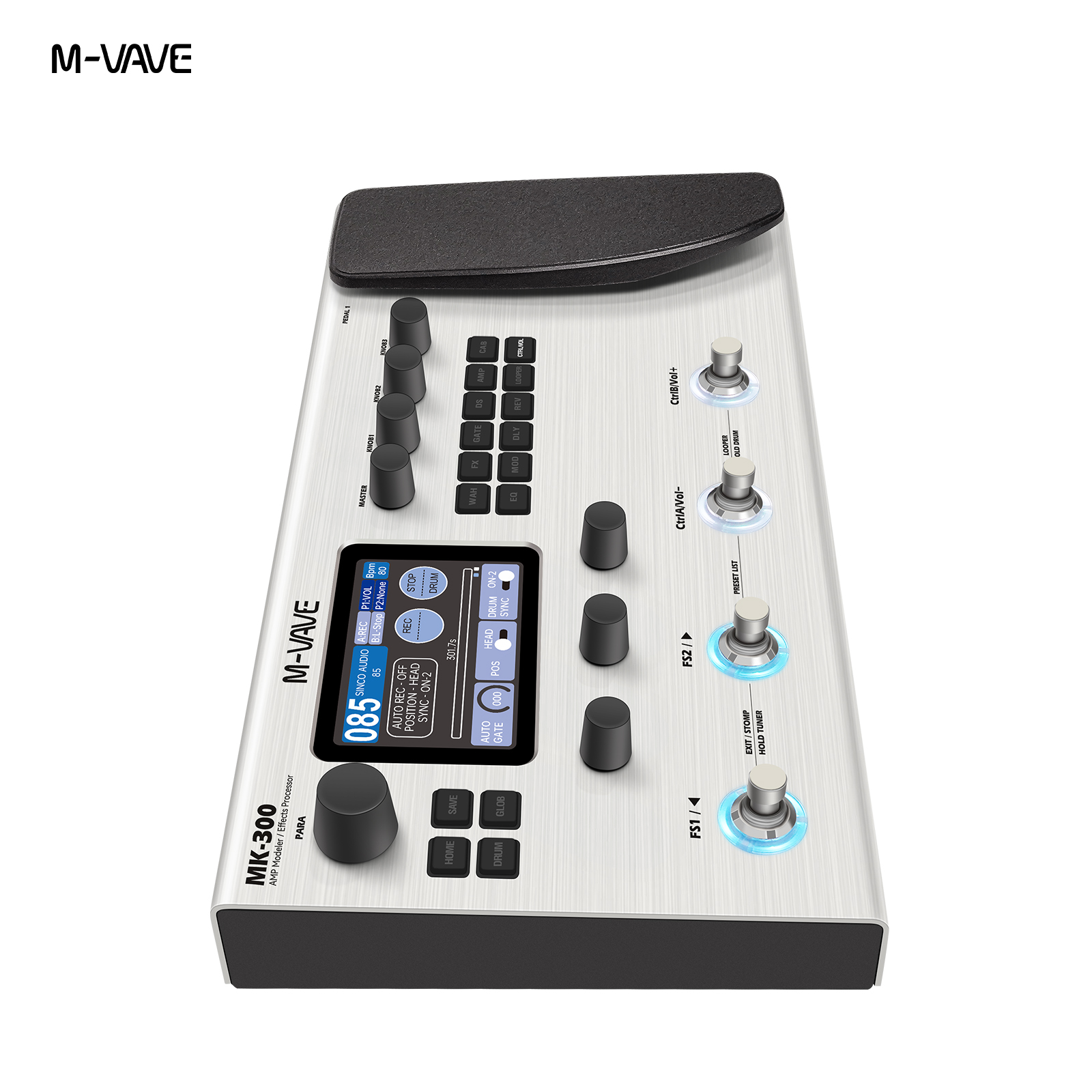 M-VAVE MK-300 Multi-Function G – Looper Pedal Guitar recenzja i cena