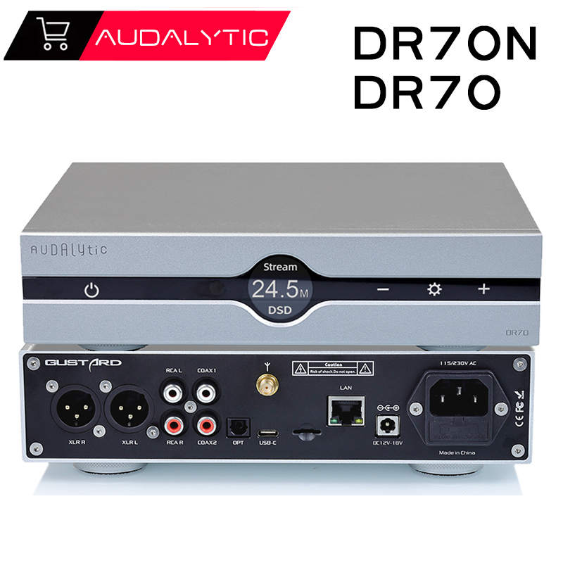 Audalytic DR70N DR70 hifi R2R  – Audio Music Network recenzja i cena