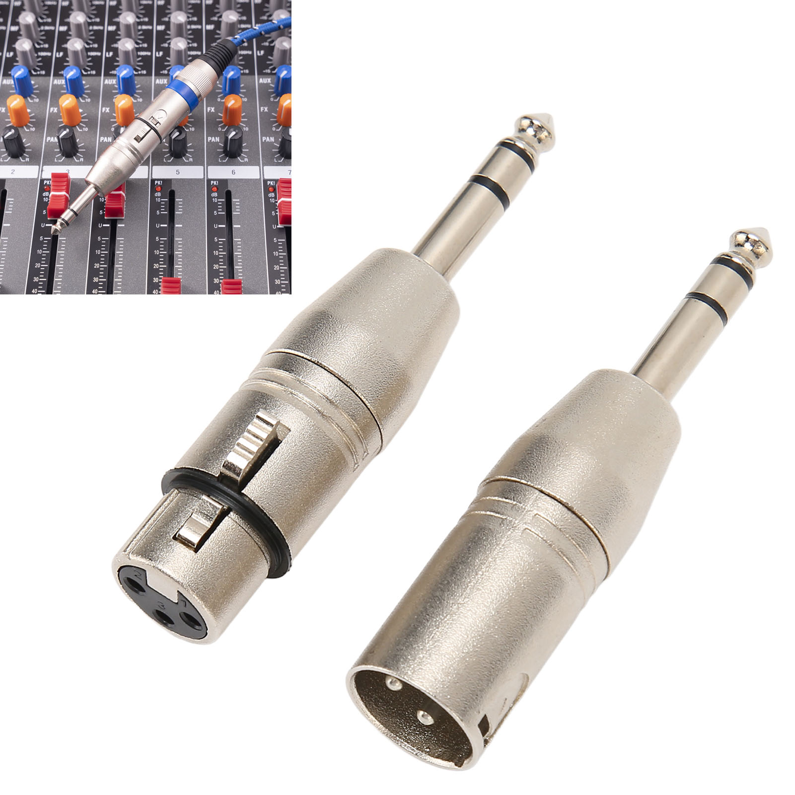 2Pcs 1/4 Inch TRS to XLR Adapt – Cable Xlr Balanced recenzja i cena