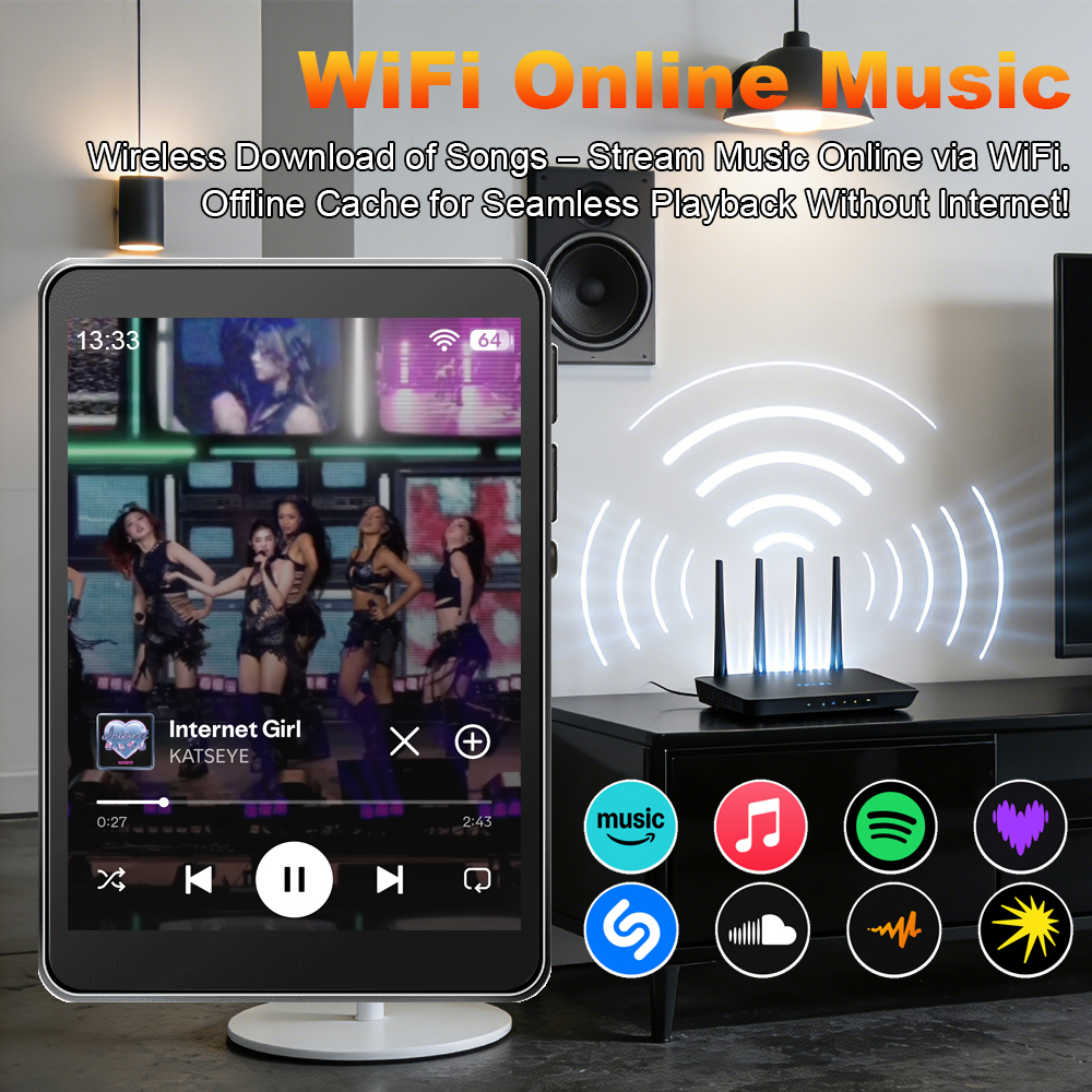 WiFi MP3 Player Andriod 10 Spo – Audio Music Mp3 Downloader recenzja i cena