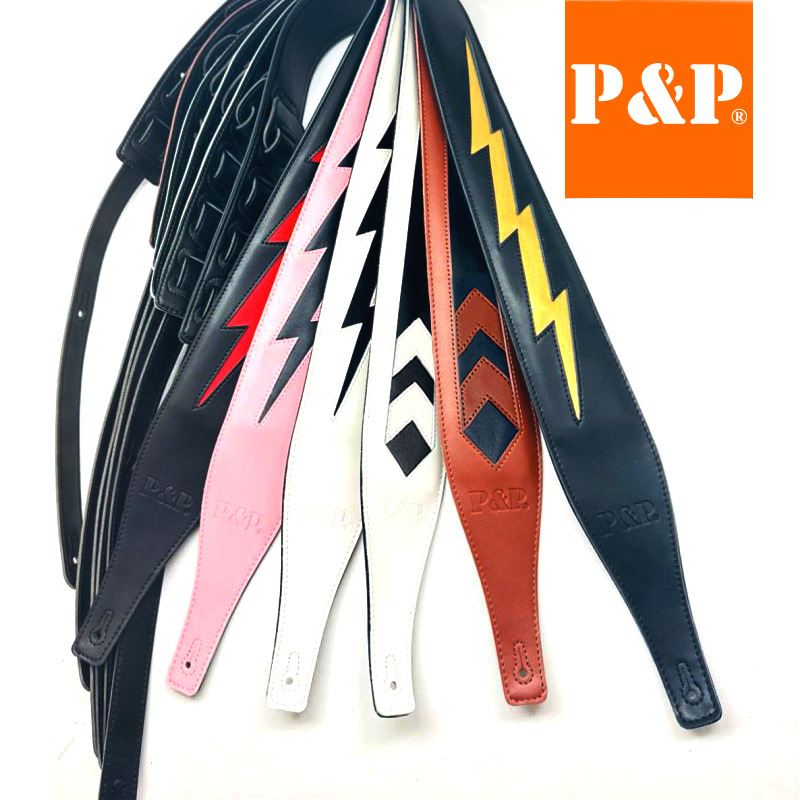 Adjustable 2.5 Inch Genuine Le – Guitar Strap Padded recenzja i cena